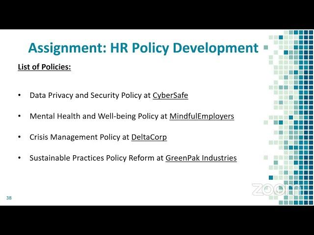 HR Policies & Procedures