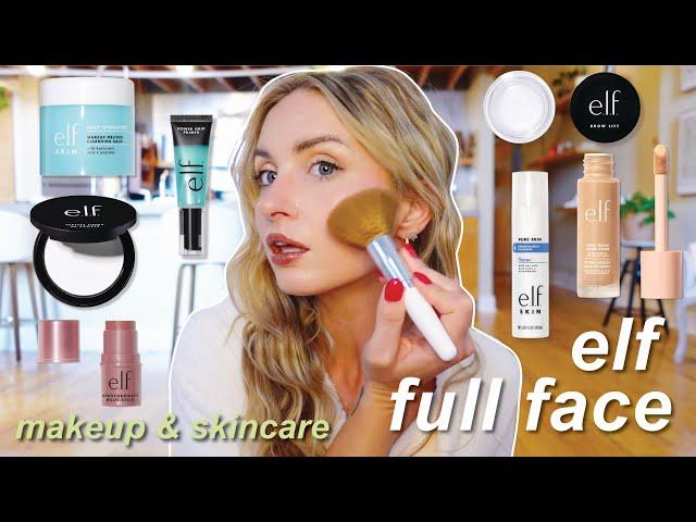 FULL FACE OF ELF - GRWM + oversharing girl talk q&a