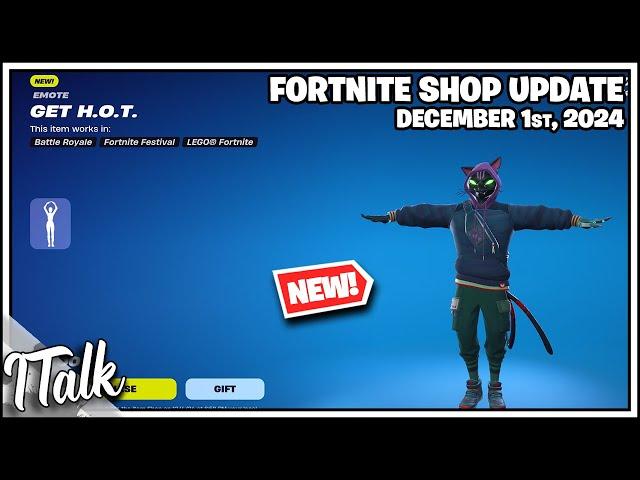 *NEW* GET H.O.T. EMOTE & MORE! Fortnite Item Shop [December 1st, 2024] (Fortnite Chapter 6)