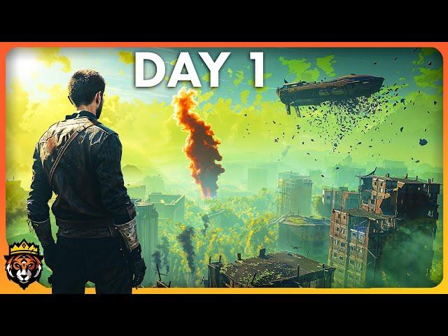 DAY 1 First Look at this INSANE Post-Apocalyptic Survival Game...