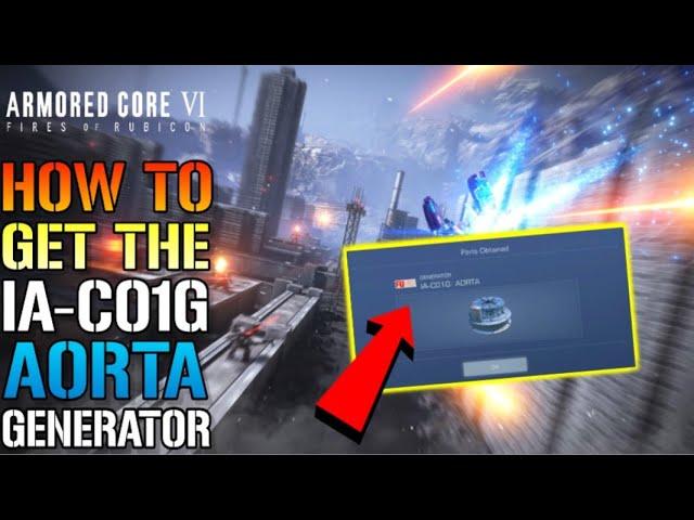 Armored Core 6: Amazing Hidden ARMOR! IA-C01G Aorta Generator! Here's How To Get It (Armor Guide)