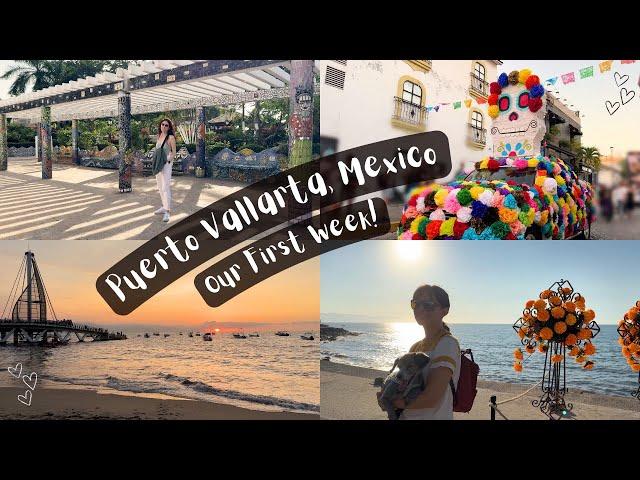 First Impressions of Puerto Vallarta, Mexico! Staying in Zona Romantica | LESBIAN TRAVEL COUPLE VLOG