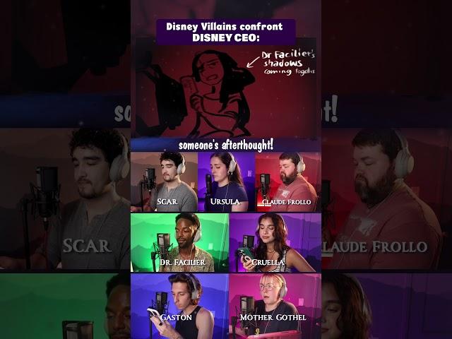 Work in progress alert!️️ We’re making the Disney Villains animatic of your dreams (or nightmares)