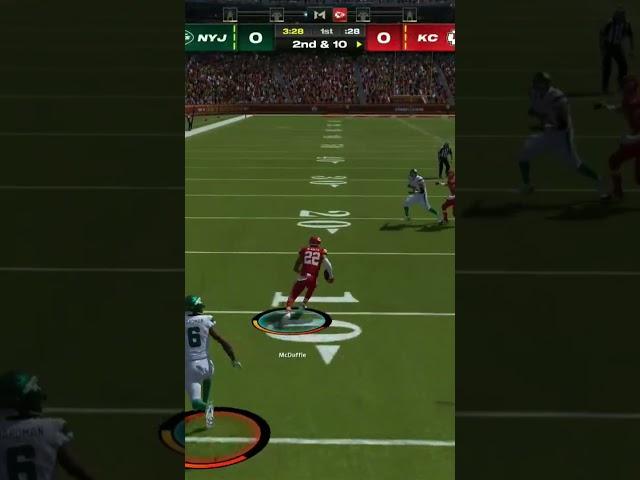 Trent McDuffie int for 6#gaming #nfl #ps5 #kansascitychiefs #madden24