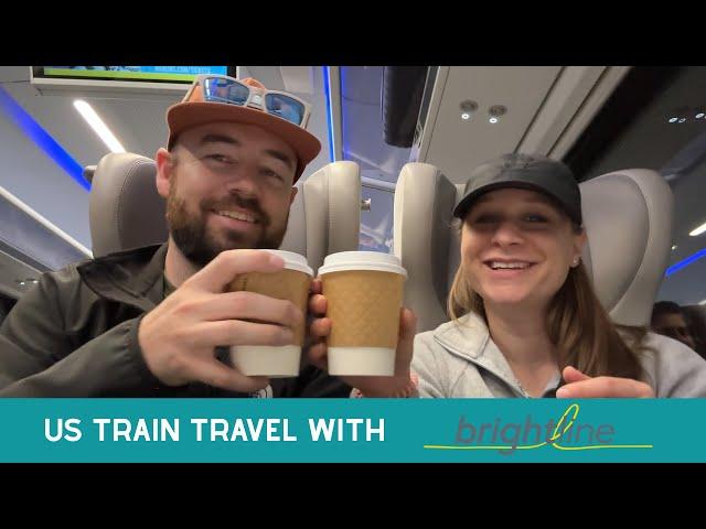 A Bright Future For Train Travel In The US | Brightline from Miami to Orlando