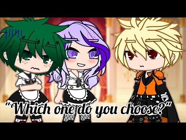 "Which one do you choose?" | Prince Katsuki × Maid Izuku | Bakudeku