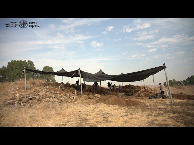 IAA - A Fortified Building from the Time of King David in the Golan