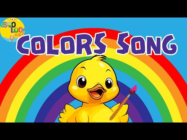 COLORS SONG | COLORS FOR TODDLERS | PRESCHOOL LEARNING SONGS FOR KIDS