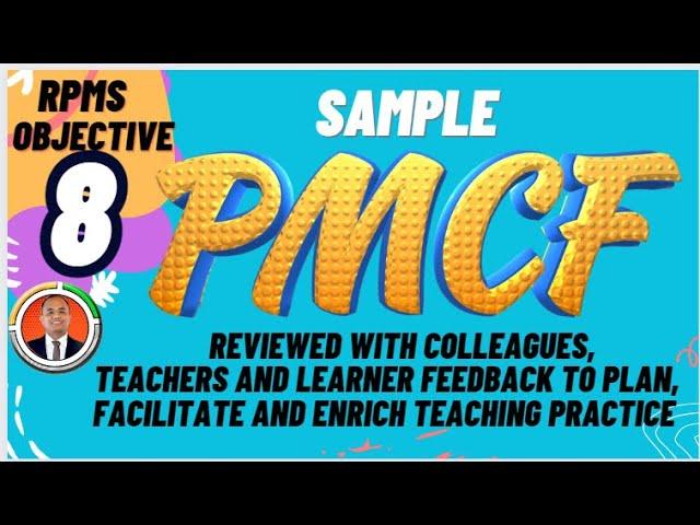 Sample PMCF II Reviewing Teacher and Learner Feedback to Enrich Teaching Practice