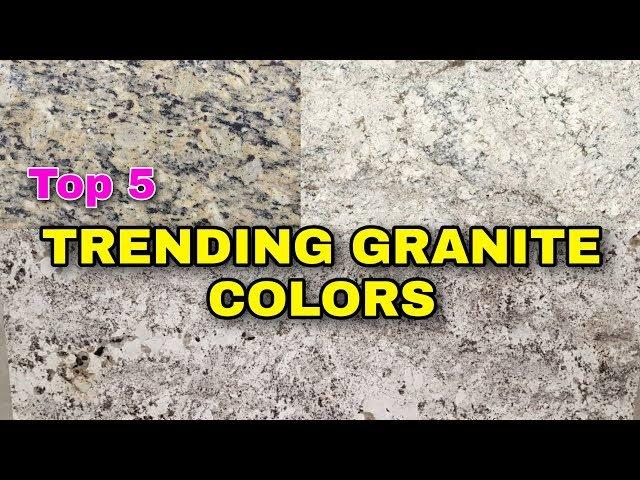 Top 5 Trending Granite Colors, Cutting Edge Countertops,  #Granite_and_Marble