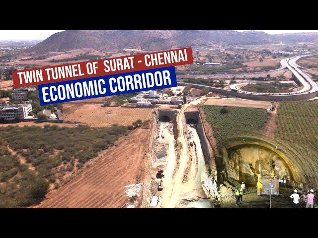 The Twin Tunnel of Surat - Chennai Economic Corridor | Megha Engineering