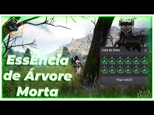 Essência de Árvore Morta ► Dead Tree Essence - Black Desert Online