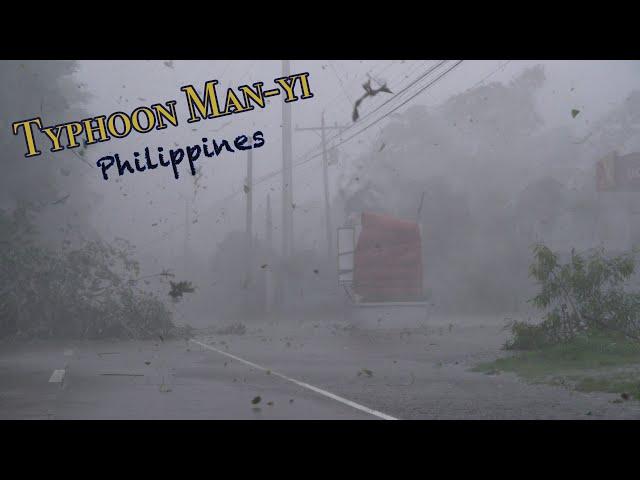 Typhoon Man-yi (Pepito) Crushes Aurora, Philippines 