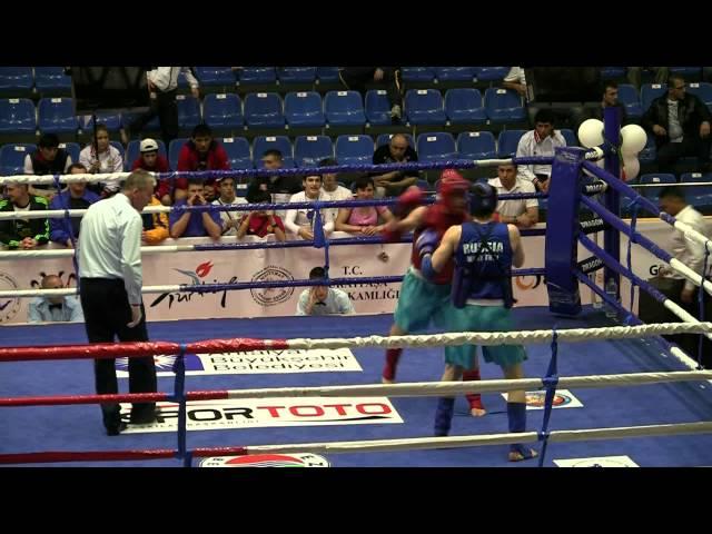 final. Gargoyle Ivan (Ukraine) - Biebulat Isaev (Russia), junior, 86 kg
