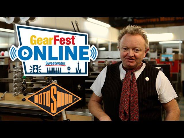 Rotosound Music Strings at Sweetwater GearFest 2021 | #GearFest2021