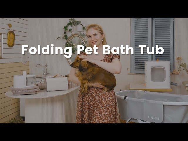 FuluPet Folding Pet Bath Tub | FuluPet