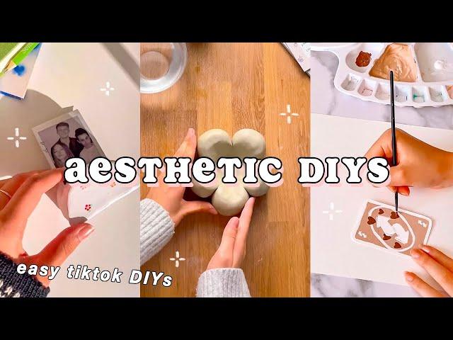 20+ aesthetic tiktok DIYs  *diy room decor & more*