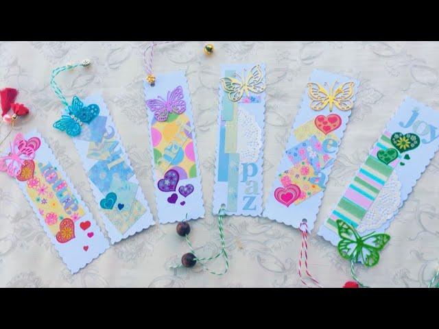 Marcapáginas Personalizados / SCRAPBOOKING BOOKMARKS