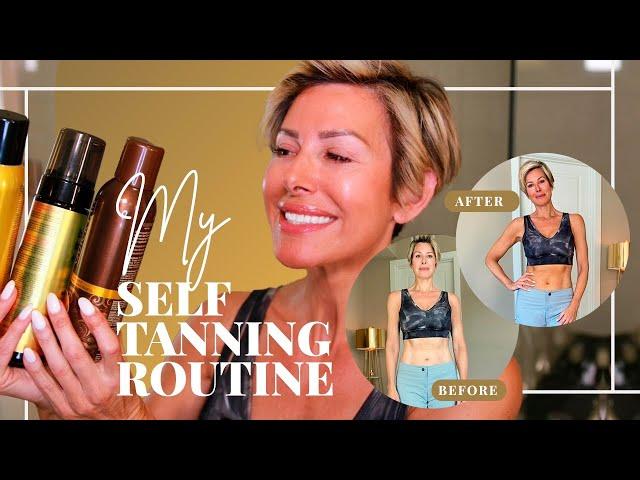 Tanning Routine | Tips on How to Self Tan At Home (Beginner Friendly!) | Dominique Sachse