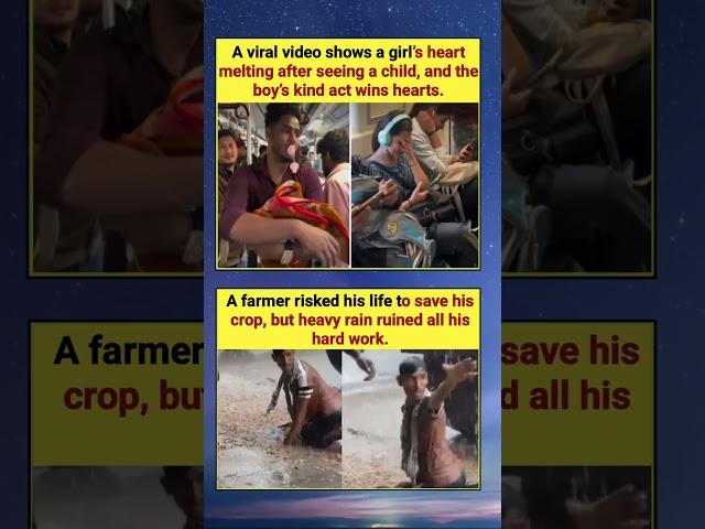A farmer risked his life to save his crop