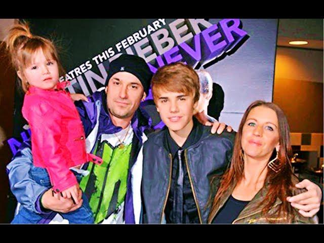 Justin Bieber With Family & Mother Father & Sister & Wife