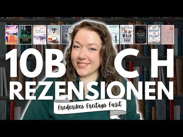 NEW ADULT ADE? & ERSTE WEIHNACHTSBÜCHER |10 Buchrezensionen im Lesemonat |FrederikesFreitagsFazit