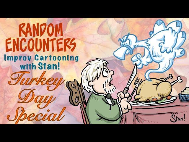 Random Encounters: Improv Cartooning (Episode 82)