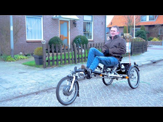 Review: With a prosthesis on Easy Sport recumbent trike