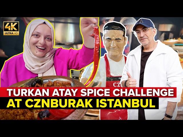 Next Level Turkan Atay Istanbul Food Vlog | CZN Burak Brutally Honest Review | Turkish Street Food