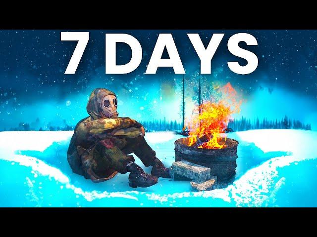 I Spent 7 Days in NUCLEAR WINTER in S.T.A.L.K.E.R. GAMMA