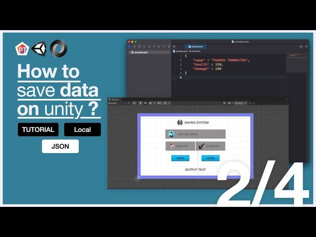 How To Save/Load Data In Unity || JSON Serialization/Deserialization