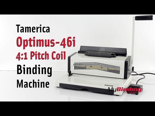 Tamerica Optimus 46i 4:1 Pitch Coil Binding Machine