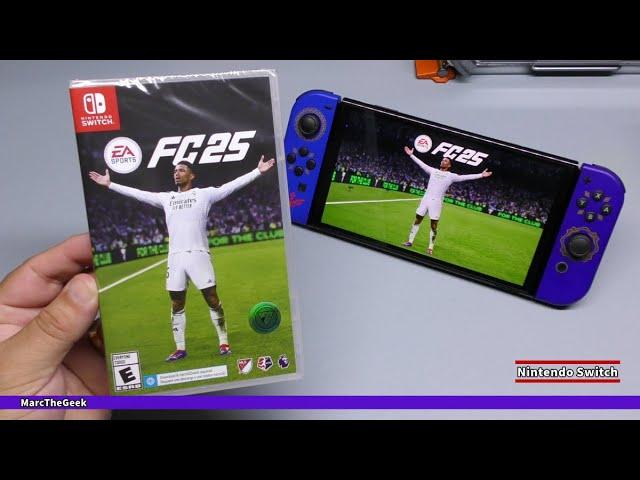 EA SPORTS FC 25 Unboxing & Gameplay on Nintendo Switch