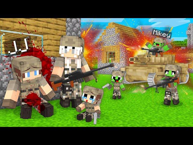 How Mikey Family and JJ Family Became Snipers in Minecraft (Maizen)