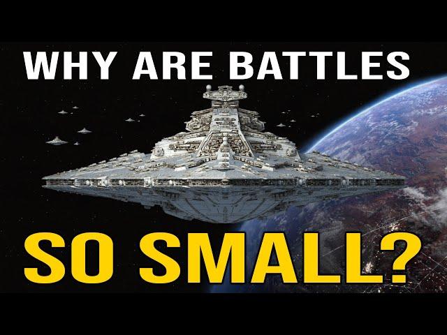 Why are Star Wars Battles SO SMALL?