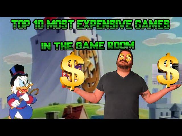 PIXEL PUB TOP 10 - MOST EXPENSIVE ITEMS IN THE GAME ROOM