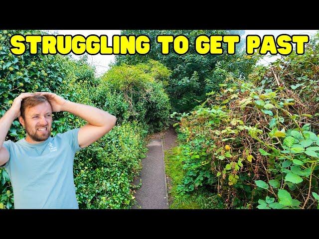 Overgrown Paths Are DANGEROUS! Helping Tidy Up Bexley..