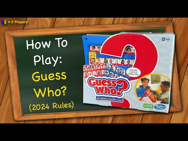 How to play Guess Who? (2024 Rules)