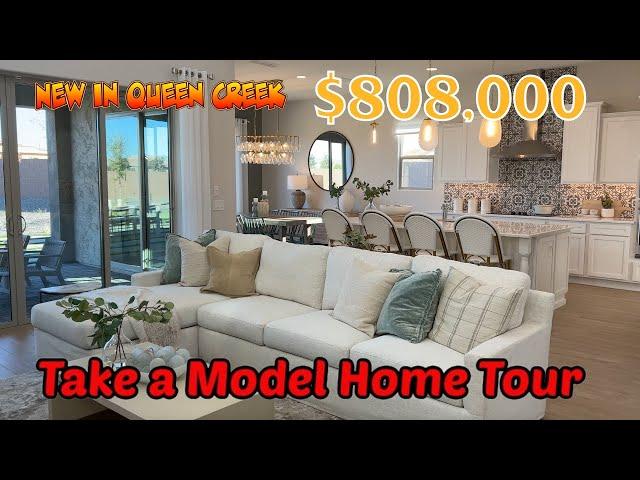 Pulte Homes Model Home Tour // Brand New Homes in Queen Creek, AZ