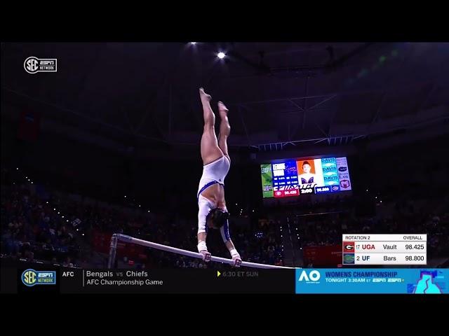 Leanne Wong Near Perfect Bars Florida vs Georgia 2023 9.975