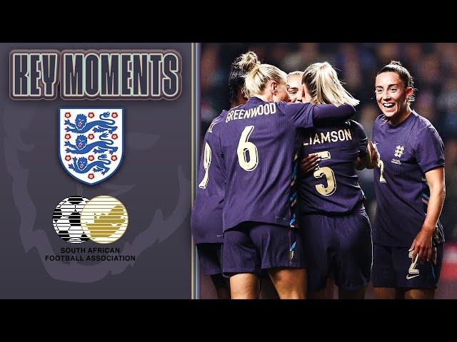 England v South Africa | Key Moments | Friendly Highlights | Lionesses