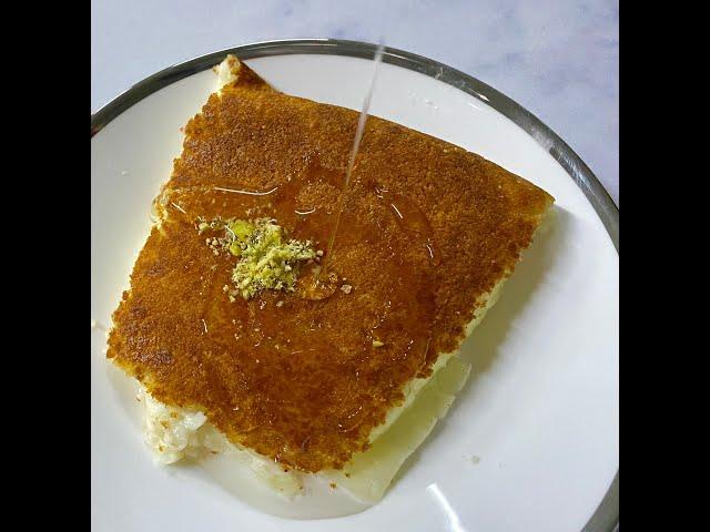 The Most Delicious  Homemade Lebanese Knafeh   كنافة