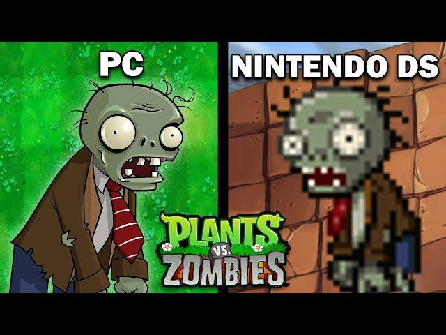 Различия версий Plants VS Zombies