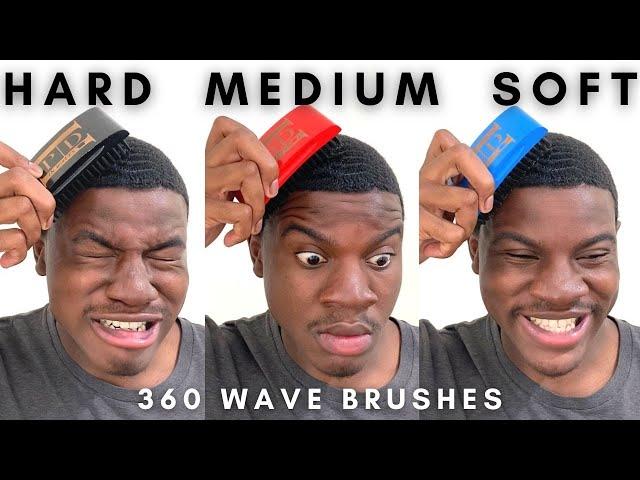 How To Use Hard, Medium, and Soft Brush To Get 360 Waves