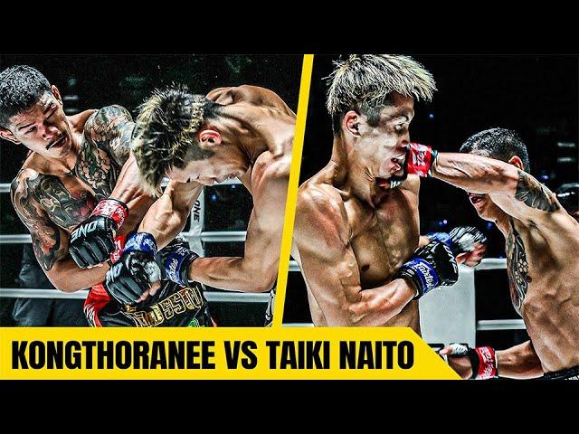 They Landed Vicious Combos  Kongthoranee vs. Taiki Naito