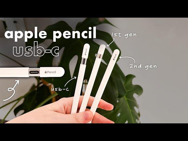 NEW Apple Pencil USB-C | Comparing ALL Apple Pencils