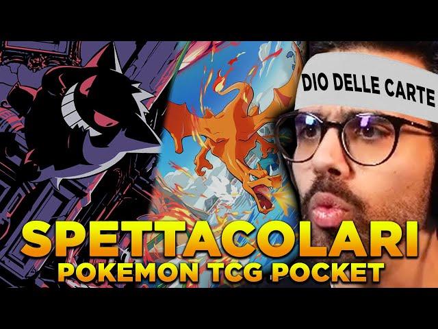 DARIO MOCCIA REAGISCE alle carte di POKÉMON POCKET TCG