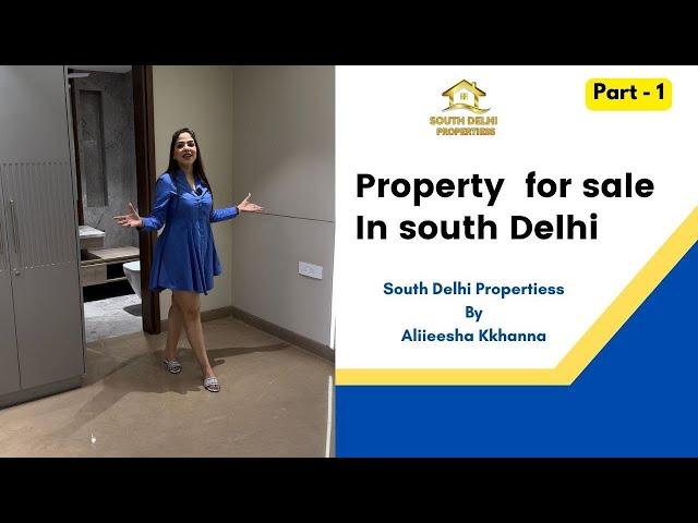 All floors available/ In SDA/264yds/3bhk/4bhk/builder floor/south delhi properties/realestate broker