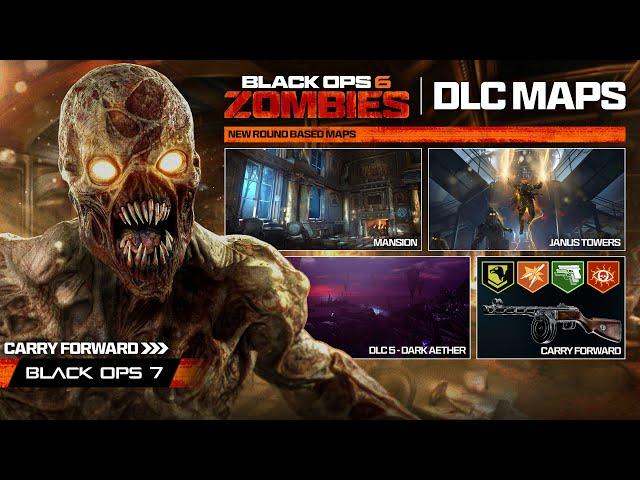 Black Ops 6 Zombies Just Got BIGGER… (3 DLC Maps & Carry Forward)