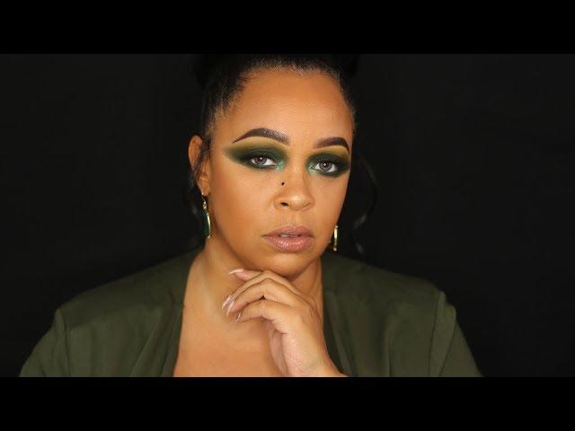 Forrest Green Smokey Eye | Collab with Sheenan R | Marlo Keenan